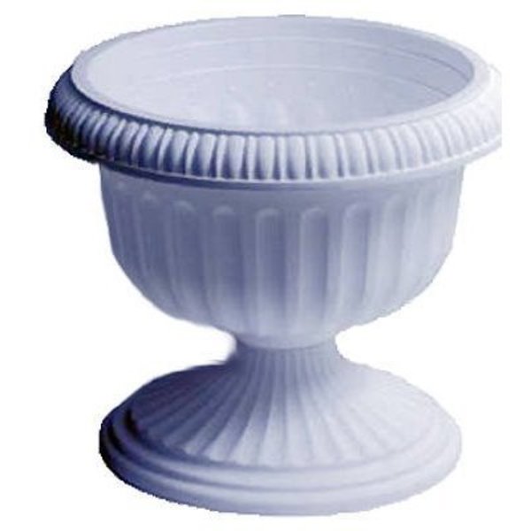 Southern Patio Planter Grecian Urn/White 12In UR1212WH